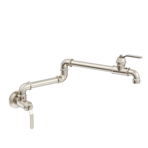 Gerber Kinzie Wall Mount Pot Filler Faucet 2.2gpm - Stainless Steel - D205037SS