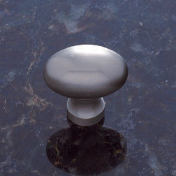 JVJ Satin Nickel Football Door Knob - 32346