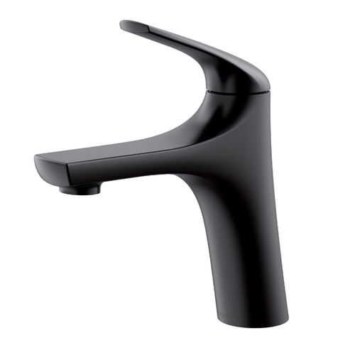 Gerber D225034BS Lemora Single Handle Lavatory Faucet w/ Metal Touch-Down Drain 1.2gpm - Satin Black