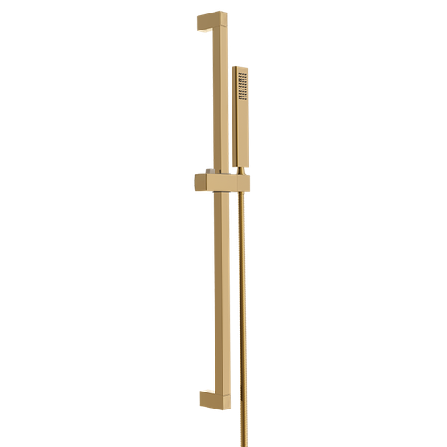 Gerber Versa Square 30" Slide Bar Assembly w/ Single Function Rectangular Handshower 1.75gpm - Brushed Bronze - D462726BB
