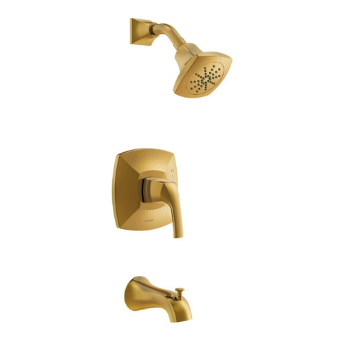 Gerber D501018BBTC Vaughn Single Handle Tub & Shower Faucet Trim Kit & Treysta Cartridge 1.75gpm - Brushed Bronze