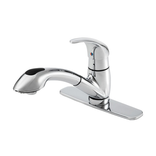 Gerber G0040266 Viper Single Handle Pull-Out Kitchen Faucet 1.75gpm - Chrome
