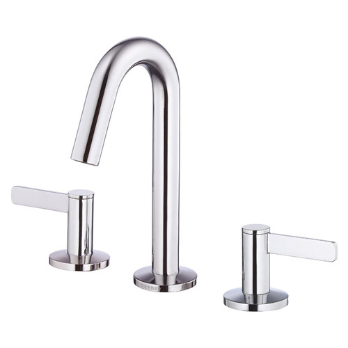 Gerber D303130 Amalfi Trim Line Two Handle Widespread Lavatory Faucet w/ Metal Touch Down Drain 1.2gpm - Chrome