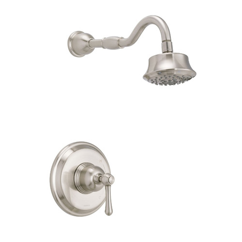 Gerber D501557BNTC Opulence Single Handle Shower Only Trim Kit & Treysta Cartridge w/ 5 Function Showerhead 1.75gpm - Brushed Nickel