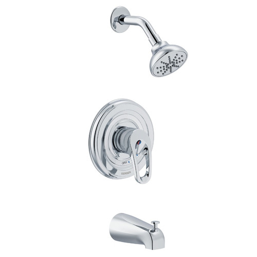 Gerber G0049731 Pressure Balance Tub & Shower Faucet & Rough Valve -1.75gpm - Chrome