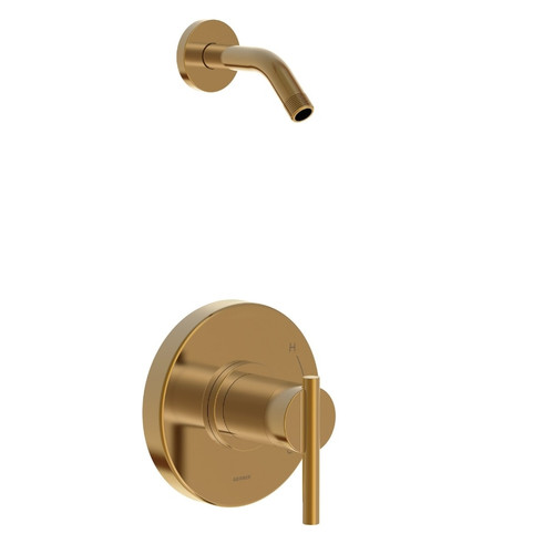 Gerber D510558LSBBTC Parma Single Handle Shower Only Trim Kit & Treysta Cartridge Less Showerhead - Brushed Bronze