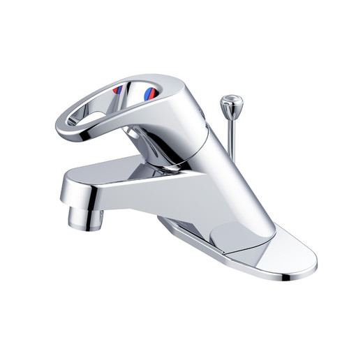 Gerber G0040524 Hardwater Single Handle Lavatory Faucet w/ Metal Pop-Up Drain 1.2gpm - Chrome