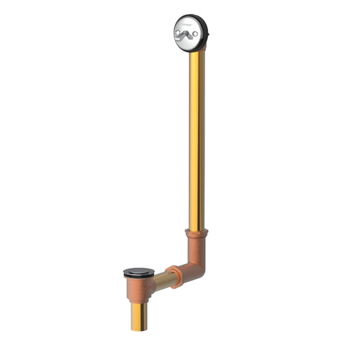 Gerber G004180392 Classics Pop-up Drain for Roman Tub with Drain in Shoe Installation -Chrome