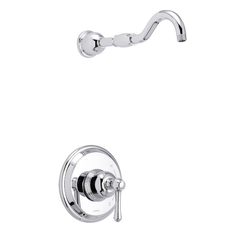 Gerber Opulence Single Handle Shower Only Trim Kit & Treysta Cartridge Less Showerhead - Chrome - D502757LSTC