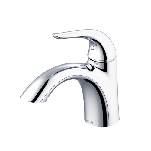 Gerber G0040023 Viper Single Handle Lavatory Faucet Single Hole Mount w/ 50/50 Touch Down Drain 1.2gpm - Chrome