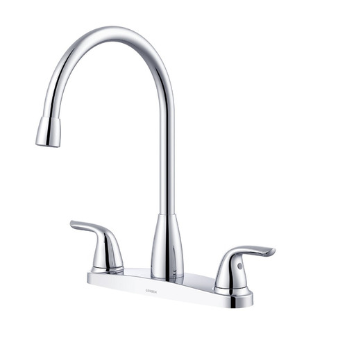 Gerber G0040168 Viper Two Handle High Arc Kitchen Faucet  1.75gpm - Chrome