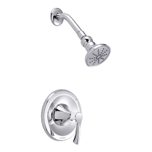 Gerber Antioch Single Handle Shower Only Trim Kit & Treysta Cartridge 1.75gpm - Chrome - D501522TC