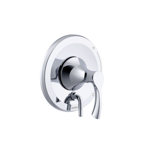 Gerber Antioch Single Handle Valve Only Trim Kit & Treysta Cartridge with Diverter on Valve - Chrome - D500422TC