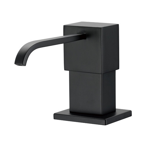 Gerber D495944BS Sirius Deck Mount Soap & Lotion Dispenser - Satin Black
