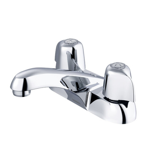 Gerber G0043411 Classics Two Metal Handle Centerset Lavatory Faucet with Chain Stay 1.2gpm - Chrome