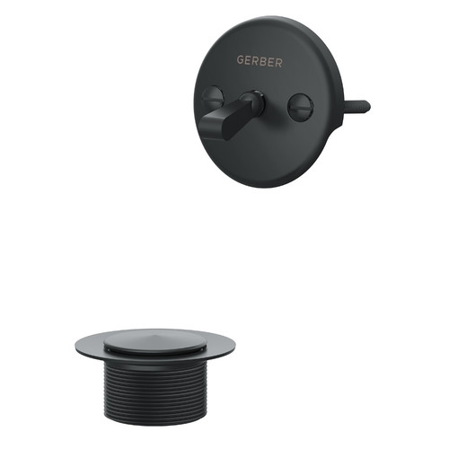 Gerber Classics Pop-up Drain Trim Kit Black Satin - G0086853BS
