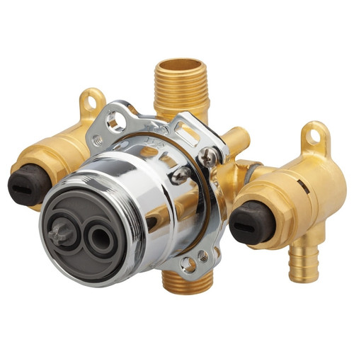 Gerber G00GS525S Treysta Tub & Shower Valve- Vertical Inputs WITH Stops- Crimp Pex