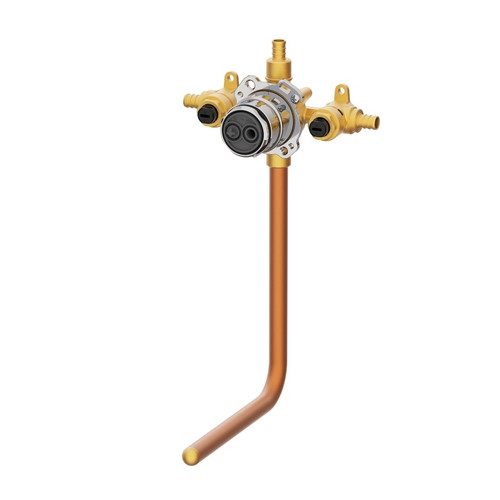 Gerber Treysta Tub & Shower Valve- Horizontal Inputs WITH Stops WITH Stub-out - Crimp Pex - G00GS504ST