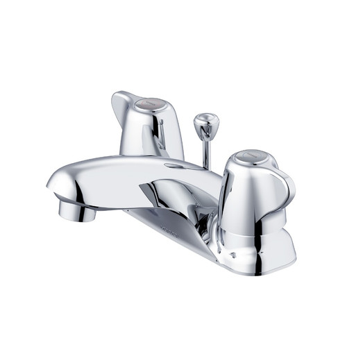 Gerber G0043165 Maxwell Two Handle Centerset Lavatory Faucet w/ Metal Pop-Up Drain 1.2gpm - Chrome