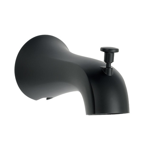 Gerber Draper & Vaughn Tub Spout w/ Diverter - Satin Black - D606467BS