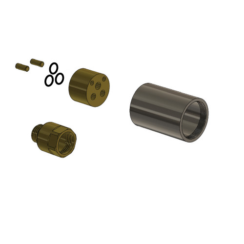 Flusso 160.1800EPN 0.9" Extension Kit - For Use with 160.1800, 150.1800, 260.1800 - Polished Nickel Flusso 160.1800EPN 0.9" Extension Kit - For Use with 160.1800, 150.1800, 260.1800 - Polished Nickel