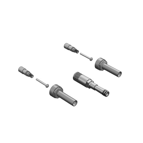 Flusso 0.9" Extension Kit - For Use with 160.1900, 160.2450 - Polished Chrome - 160.1900ECP