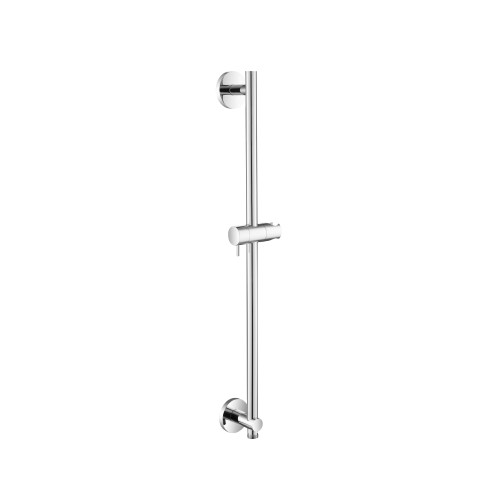 Flusso Shower Slide Bar With Integrated Wall Elbow - Brushed Nickel - 100.601023ABN