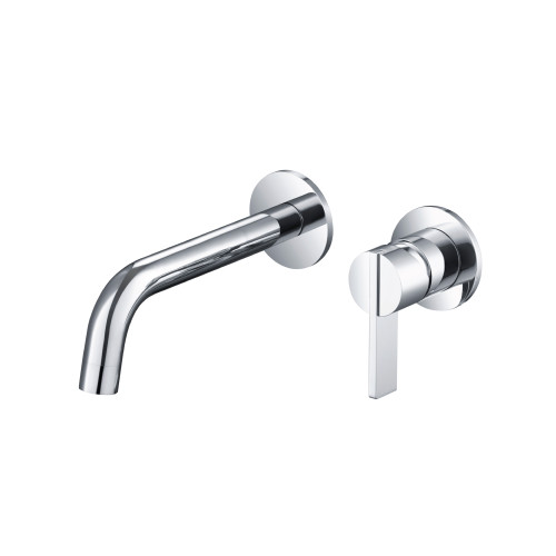 Flusso Single Handle Wall Mounted Bathroom Faucet - Polished Chrome - 145.1800CP