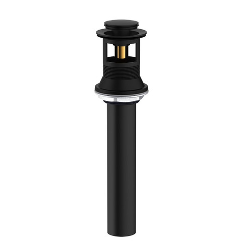 Gerber DA505219PBS 1 1/4" 50/50 Touch Down Drain Assembly - Satin Black