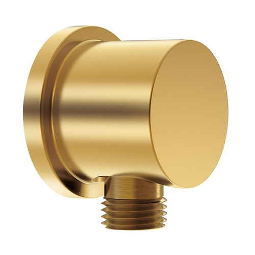 Gerber Round Wall Supply Elbow for Handshower - Brushed Bronze - D469058BB