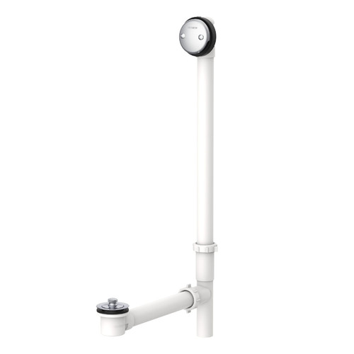 Gerber G0041553 Classics PVC Lift & Turn Drain for Roman Tub - Chrome