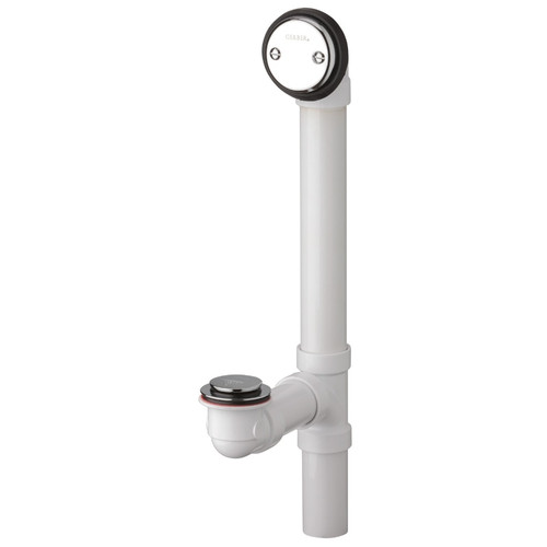 Gerber G0041532 Classics Schedule 40 PVC Auto Trip Drain for Standard Tub - Chrome