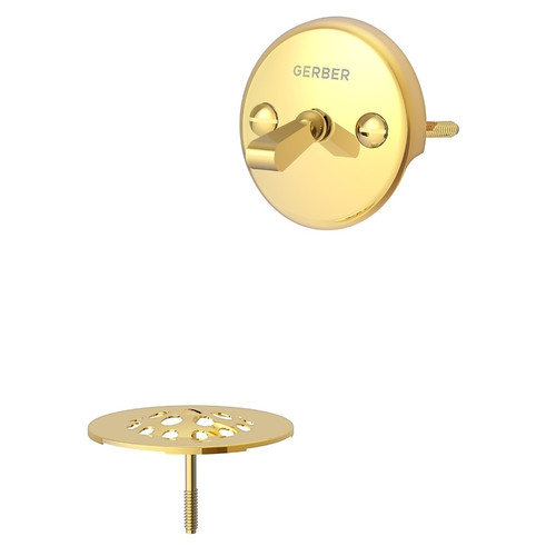Gerber Classics Trip Lever Drain Trim Kit Polished Brass - G0086867