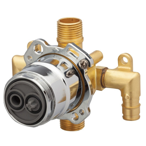 Gerber Treysta Tub & Shower Valve- Vertical Inputs WITHOUT Stops- Cold ExpansionPex - G00GS527