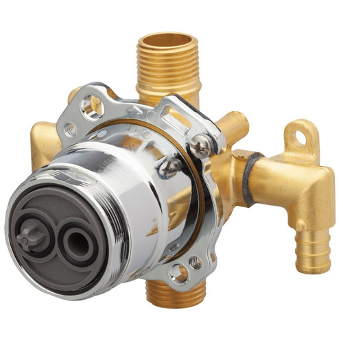Gerber G00GS525 Treysta Tub & Shower Valve- Vertical Inputs WITHOUT Stops- Crimp Pex