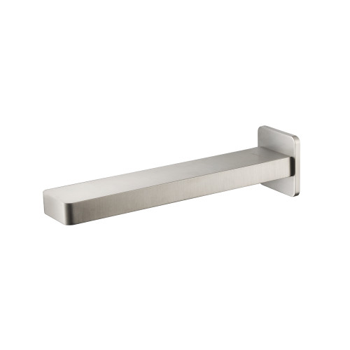 Isenberg  196.2300BN Wall Mount Non Diverting Tub Spout - Brushed Nickel