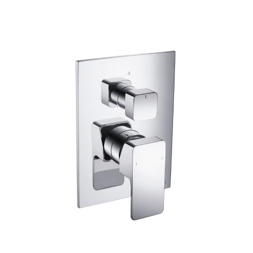 Flusso 196.2100CP Tub / Shower Trim With Pressure Balance Valve - 2-Output - Chrome