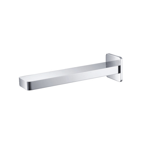 Flusso 196.2300CP Wall Mount Non Diverting Tub Spout - Chrome