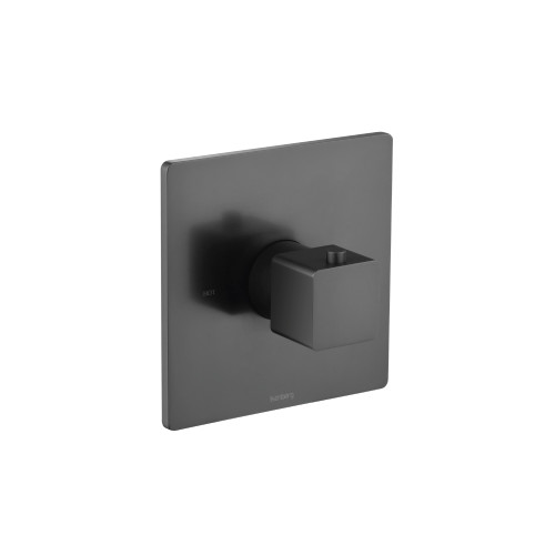 Flusso 196.4201MB 3/4" Thermostatic Valve With Trim - Matte Black
