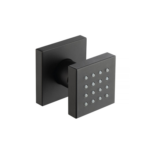 Flusso 160.6402MB Body Jet - With Swivel Action - Matte Black