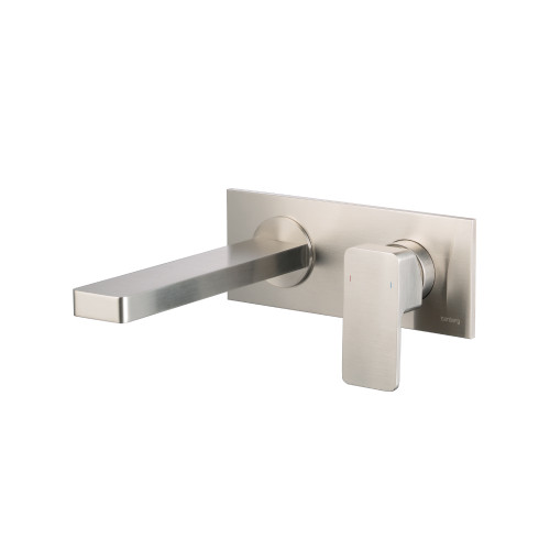 Flusso Single Handle Wall Mounted Bathroom Faucet - Polished Nickel - 196.1800PN