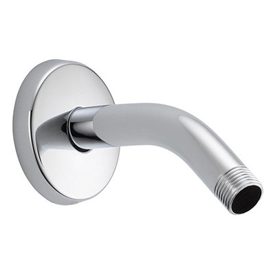 Mountain Plumbing Shower Arm w/ 45 deg Bend (12") - Matte Black - MT20-12/MB