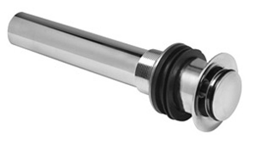 Mountain Plumbing MT742/SB SOFT TOUCH - PUSH LOCK POP UP LAVATORY DRAIN Without - Satin Brass Mountain Plumbing MT742/SB SOFT TOUCH - PUSH LOCK POP UP LAVATORY DRAIN Without - Satin Brass