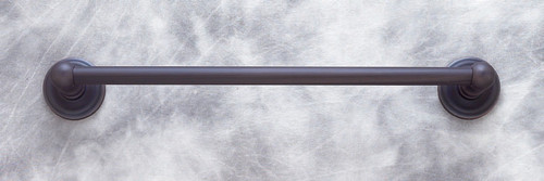 JVJ Highland Series Dark Oil Rubbed Bronze 24" Towel Bar - 22224