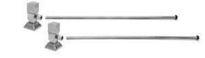 Mountain Plumbing Square handle lavatory angle supply kit - Matte Black - MT5931-NL/MB