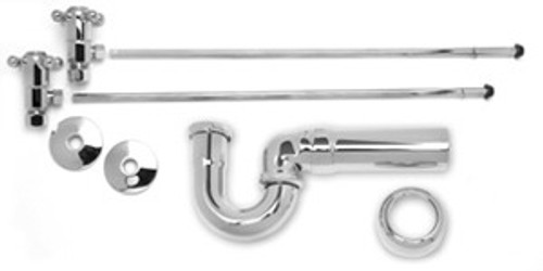 Mountain Plumbing  MT3042-NL/MB Lavatory Supply Kit - Brass Cross Handle with 1/4 turn Ceramic Disc - Matte Black Mountain Plumbing  MT3042-NL/MB Lavatory Supply Kit - Brass Cross Handle with 1/4 turn Ceramic Disc - Matte Black