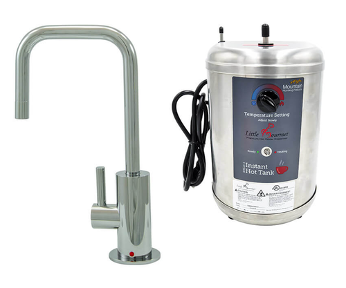 Mountain Plumbing Instant Hot Water Dispenser with Heating Tank and MT1250XL filter - Matte Black - MT1830DIY-NL/MB