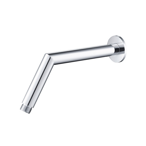 Isenberg  HS1035CP Round Shower Arm With Flange - 10" - With Flange - Chrome