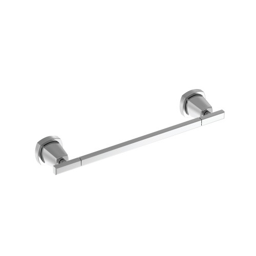 Isenberg  240.1008BN Brass Towel Ring / Mini Towel Bar - 8" - Brushed Nickel