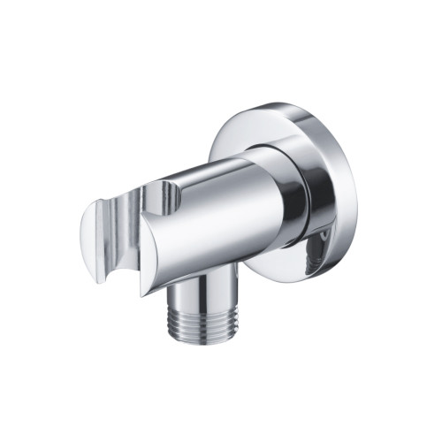 Flusso Wall Elbow With Holder Combo - Chrome - HS8008CP